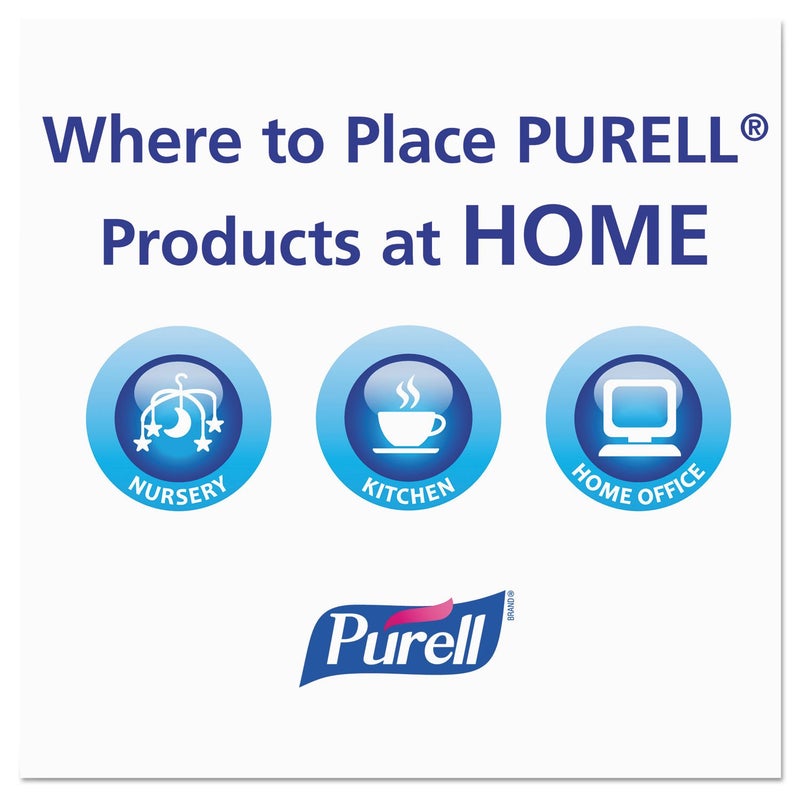 Gojo معقم اليدين الفوري المتقدم PURELL 365912EA، زجاجة مضخة سعة 12 أونصة - Image 4